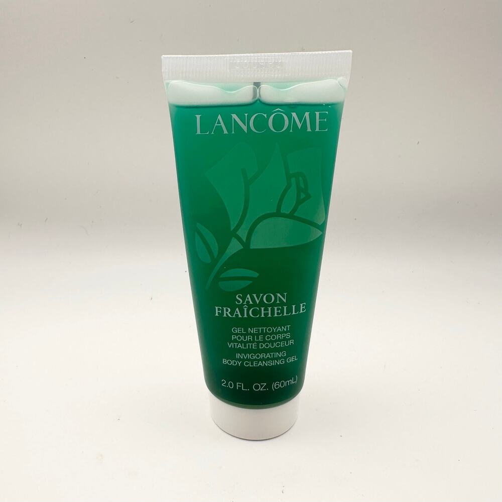 Lancome Savon Fraichelle Invigorating Body Cleansing Gel Travel Size 2 Fl Oz New - Picture 2 of 4